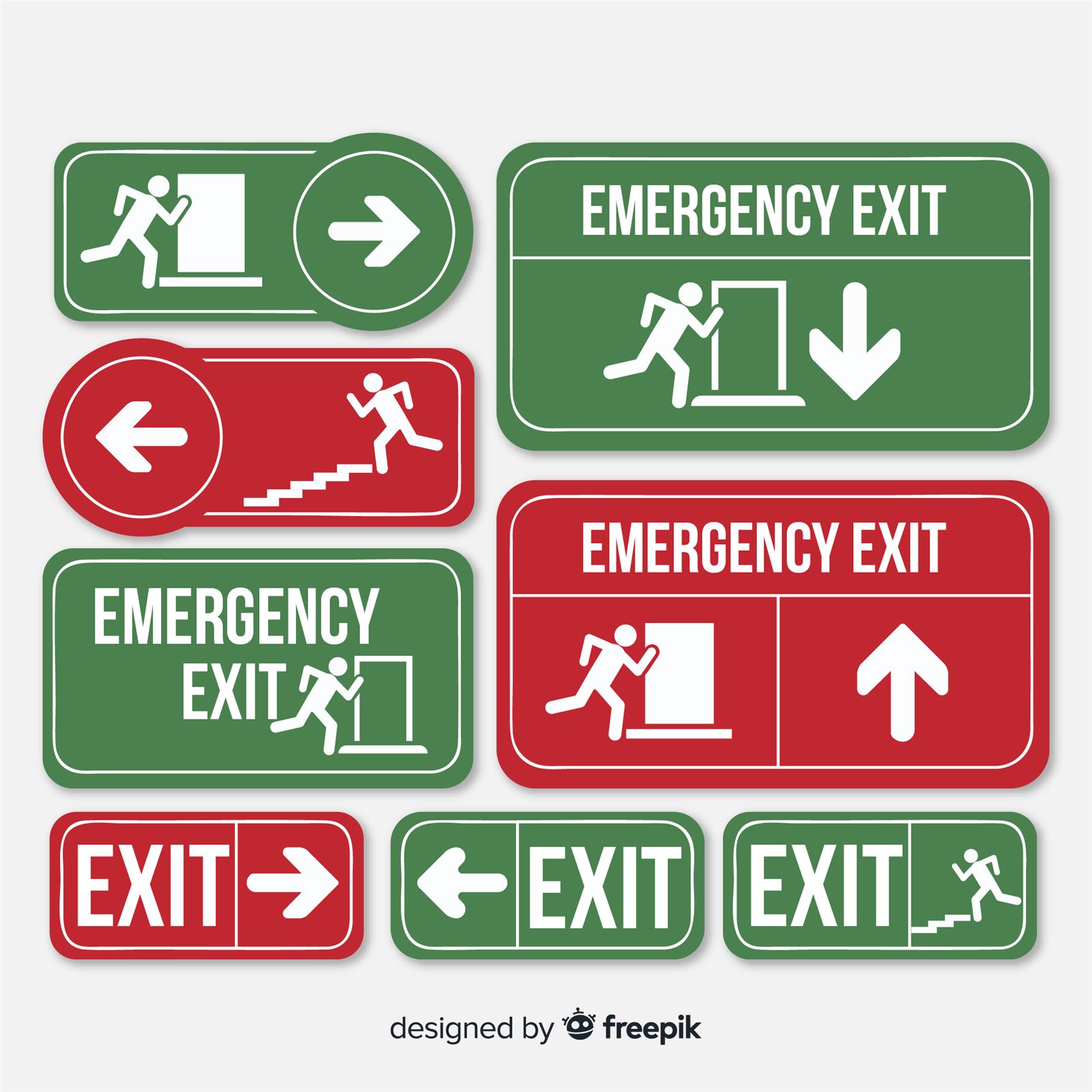 Illuminated Exit Sign